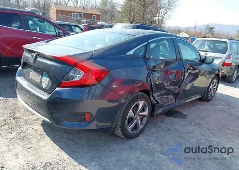2019 Honda Civic Lx z USA, uszkodzony, nr VIN 2HGFC2F63KH549040